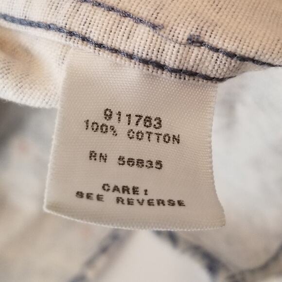 Cabela's Women's Blue 100% Cotton Casual Button Up Long Sleeve Shirt Size Large - Picture 4 of 5